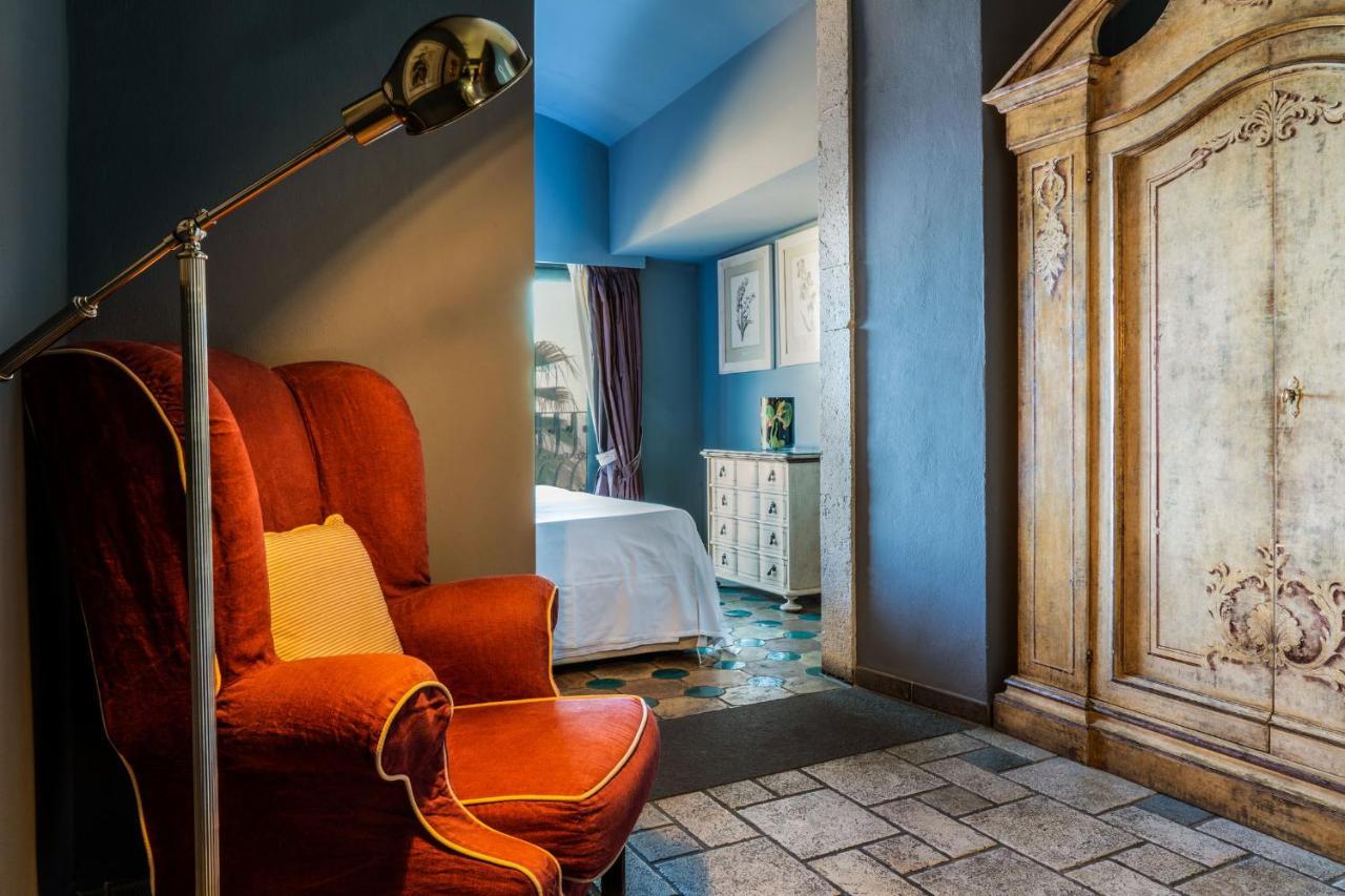 Hotel Villa Carlotta Taormina Bagian luar foto